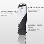 Mister Rui 2 Pack Putty Knife Set, 10 in 1 Paint Scraper Tool with 2 Inch Stainless Steel Painters Tool, Paint Scraper for Painting & Wood, Metal Scraper