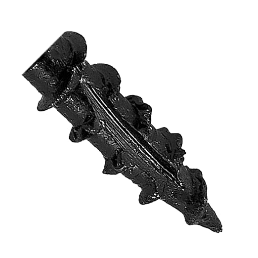 #14 X 2 Heavy Duty Black Timber/Log/Landscaping Wood Screws - Exterior Coated Heavy Duty Screws - ~50 Screw Count - Heavy Duty Black Log Wood Screws