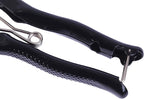 Grass Sheep Shear - Coated Wear-Resistant Handle, Manganese Steel Double-Edged, Strong Spring Suitable For Manual Shearing of Cow, Sheep, and Horse Hair (Black 12.6 inches)