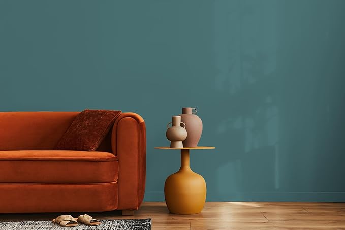 EVOLVE Paint & Primer: Environment-friendly, Low Sheen with One-coat Coverage for Interior & Exterior surfaces (Vine Green, 5-Gallon)