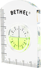 Circular Bubble Level Bullseye Degree Marked Surface Round Spirit Levels Measuring Tool