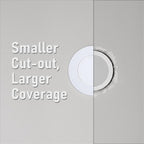 TORCHSTAR Basic Series 12-Pack 5CCT 3 Inch Ultra-Thin LED Recessed Lighting with J Box, CRI90, Aluminum, 2700K3000K3500K4000K5000K, 5%-100% Dimmable Slim Recessed Downlight, 6W 450LM, ETL & ES