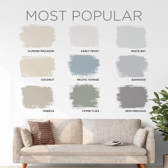 Rust-Oleum Color Spark Interior Paint and Primer in One, Eggshell, Saltwater Taffy, 1 Gallon