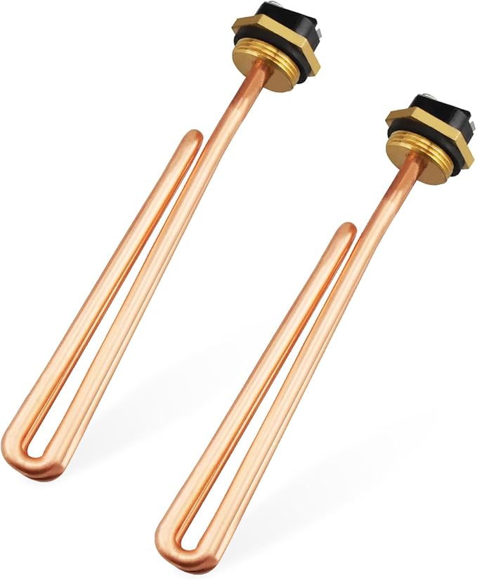 HE 55220 Water Heater Element, Fit for Eco Smart ECO POU 6 ECO 8 ECO 11 Tankless Electric Water Heater, Water Heating Element 5.5KW 220V or 6KW 240V, Screw-in 2Packs