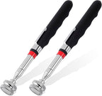 2 Pieces 25LBs Telescoping Magnetic Pickup Tool, Multifunction Magnet Hanger with Pen Clip Design, Magnet Stick Rod Extendable 7" to 30.5" for Men, Birthday, Father's Day, Holiday Gift