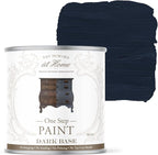 AMY HOWARD AT HOME Chalk-Based One Step Paint for Furniture, Cabinetry, Decor, Finish, and More | No Stripping, Sanding, or Priming | Dark Base | 16 Ounce | Midnight Dreams
