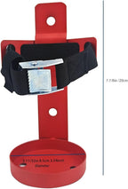 Fire Extinguisher Mount,Wall Hanging Bracket,Fire Extinguisher Holder for Home, Car, RV, Truck, Mini Fire Extinguishers (2.5LB red 1Pcs)