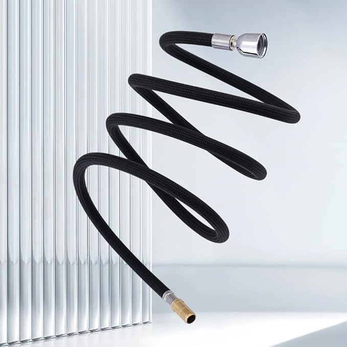 1114379-BC Faucet Hose Kit for for KOHLER 1219935-BC Pull-Down Pull Out Kitchen Faucet Hose Replacemnet Part Kit,67-Inch Bright Chrome Finish