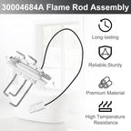 30004684A Flame Rod Assembly with Gasket,Boiler Replacement Parts for Navien Tankless Water Heater CC CH CR NP NR NCB NPE Series