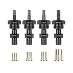 Beaspire 4 PCS Cordless Drill Electric Rivet Gun's 8-32, 10-24, 10-32, 1/4-20 Mandrels