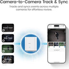 aosu 3K/5MP Solar Security Cameras Wireless Outdoor, Ultra-Wide-Angle, Cam-to-Cam Track & Sync, Home Security System with Color Night Vision, Spotlight Smart Alarm, No Subscription, 2.4 & 5GHz WiFi