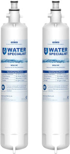 Waterspecialist Replacement for GE® RPWFE®, RPWF (Built-in CHIP) Refrigerator Water Filter, Compatible with GYS22GMNES, GYE22HSKSS, PYE22PELDS, GFE26GMKES, GFE28GYNFS, PFE28KYNFS, 2 Filters