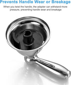 1222 Replacement Cartridge with Puller 104421 and Handle Adapter Kit 116653, Compatible with Moen Single Handle Posi Temp Tub Shower Faucet