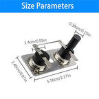 for Suburban rv Water Heater Thermostat 120v T-Stat/Limit Water Heater Switch 232306 Parts