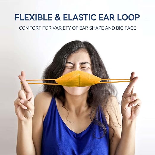 HUHETA KN95 Face Masks for Adults, Packs of 30 KN95 Mask with 5-Ply Mask Protection, Individually Wrapped Face Masks, Morandi Multi Color