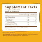 GOBIOTIX Fiber Supplement - Prebiotic Soluble Fiber Powder, Supports Gut Health and Digestive Regularity - Gummies Alternative - Gluten & Sugar Free, Keto, Vegan - 1 Scoop Daily, 20 Servings (Travel)