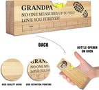 Christmas Gifts for Grandpa from Granddaughter and Grandson Wife Spirit Level Bottle Opener Valentines Birthday Thank You Gifts Ideas for Daddy New Dad Grandpa Papa