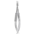 Excelta 383 Self-Opening Miniature Straight Tip Needle Nose Pliers, 3 Inch Stainless Steel, for Precision Work in Confined Spaces, Intermediate