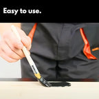 HSS Liquid Rubber KIT Grey – MS Polymer Sealant for Roof, Cracks, Walls & Any Repairs, Solvent-Free, Flexible Liquid Membrane - incl. Reinforcement & Brush - Grey - 25.7oz