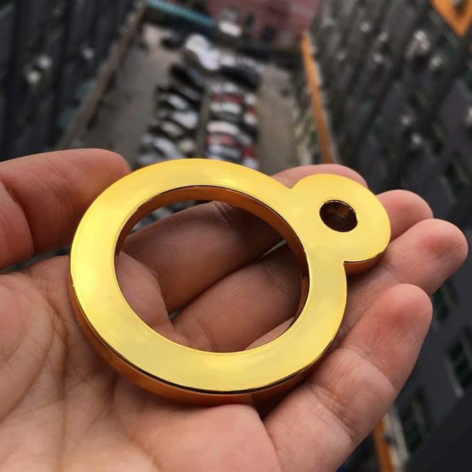 Diggoo 10 Pack Mailbox Numbers 0-9, 2 Inch High, Door Address Numbers Stickers for Apartment, House, Room, Office, Cars, Trucks, Gold Plating Process Number Sign