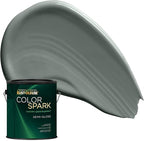 Rust-Oleum Color Spark Interior Paint and Primer in One, Semi-Gloss, Jungle Safari, 1 Gallon