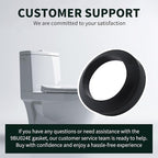 9BU024E Tank to Bowl Gasket Fit for TotoDrake Toilets, Compatible with Most 3" Two-Piece Models, Toilet Tank Gasket Replacement Gasket for Toto ToiletPart, 1 Pc