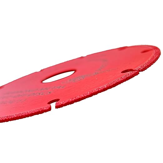 FOXBC 4-1/2 Inch Diamond Cutting Wheel Metal Cut Off for Angle Grinder, 5000+ Cuts on Rebar, Stainless Steel, Angle Iron, 7/8" Arbor - 3 Pack