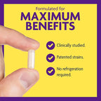 InnovixLabs Mood Probiotic Supplement - Clinically Studied Digestive & Mood Probiotics for Women and Men with Lactobacillus helveticus Rosell-52ND & Bifidobacterium longum Rosell-175, 60 Capsules