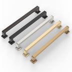 10 Pack 7.5inch Brushed Brass Cabinet Pulls - Gold Pulls forMultiple Cabinets