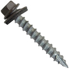 #14 Metal ROOFING SCREWS(250) Screws x 1-1/2" ANTIQUE BRONZE Hex Washer Head Sheet Metal Roof Screw. Self starting/self tapping metal to wood-EPDM washer-Colored head. for corrugated roofing