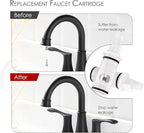 1224 Faucet Cartridge Replacement Compatible with Moen Two Handle Faucets Replacement Kit For Most Double Handle Moen Faucets and Tub/Showers Repair Kit,4 Pack
