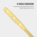 Ullnosoo for TOTO Toilet Handle Replacement Parts Kit, Universal THU068#CP Side Mount Toilet Flush Handle for St743S, St454E Toilet Tank, Upgraded Copper Trip Lever