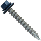 #14 Metal ROOFING SCREWS (250) Screws x 1-1/2" HERON BLUE Hex Head Sheet Metal Roof Screw. Self starting/tapping metal to woodsheet metal siding screws - EPDM washer. for corrugated roofing