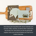 Country Chic All-in-One Chalk Paint for Furniture, Cabinets, Home Decor, Eco-Friendly, Matte Finish, Built-In Primer & Top Coat for Wood, Metal - Dune Grass (Green) - 8 oz (237 ml)