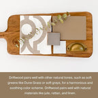 Country Chic All-in-One Chalk Paint for Furniture, Cabinets, Home Decor, Eco-Friendly, Matte Finish, Built-In Primer & Top Coat for Wood, Metal - Driftwood (Brown) - Quart 32 oz (950 ml)