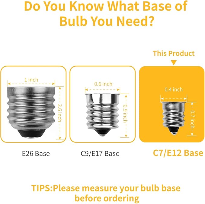 Meconard C7 Led Replacement Christmas Light Bulbs, C7 Shatterproof Led Bulbs for Christmas Indoor Outdoor String Lights, E12 Candelabra Base, Commercial Grade Holiday Bulbs, Multi-Color, 25 Pack