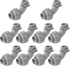 (1" Conduit Elbow 10 Pack) Yariwiz 1 inch Plastic Liquid Tight Conduit 90 Degree Elbow