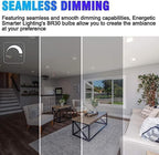 Energetic BR40 LED Indoor Flood Light Bulbs, Dimmable, 5000K Daylight, 110W Equivalent, 1600LM, E26 Base, Recessed Can Light, High Lumen, Flicker Free, UL Listed, 10 Pack