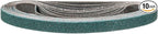 3/4 x 20.5 Inch Sanding Belt, 10 Pcs 60 Grit Zirconia Knife Sharpener Belts Work Sharpening for Belt Sander Knife Carving Tool Metal Working
