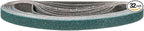 1/2 x 18 Inch Sanding Belt, 32 Pcs 60 Grit Zirconia Knife Sharpener Belts Work Sharpening for Belt Sander Knife Carving Tool Metal Working
