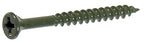 Deck Plus 1-1/4 Inch Epoxy Coated Exterior Wood and Fence Screws #6 x 1-1/4" Torx/Star Drive Included Coarse Thread, Outdoor Rust Resistant Decking Screw, Green, 5lb Box, 1300 Pieces | 40548