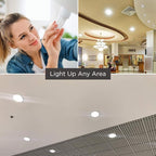 GoodBulb 26 Watt CFL Light Bulbs 4 Pin GX24Q-3 Base 3500K Neutral White 26W High Output 1800 Lumens Triple Tube Compact Fluorescent Light Bulbs Plug-in 10 Pack