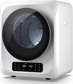 Auertech 12lbs Portable Dryer for Apartment Laundry, Portable Clothes Dryer with 6 Drying Modes, LED Control Panel, Stainless Tub, Mini Compact Dryer for Apartment, RVs, Dorms