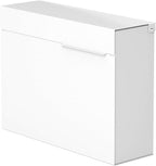 Vsons Modern Design Mailbox, Wall-Mount Mailbox Vsons Design Mitch W (Aluminum White Powder Coated) (White) (White with Numbers)