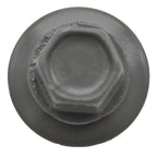 #14 Metal ROOFING SCREWS: (250) Screws x 1-1/2" CHARCOAL Hex Washer Head Sheet Metal Roof Screw. Self starting/tapping EPDM washer. Colored head for corrugated roofing