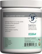 FREEDA Vitamin C - Buffered Vitamin C Powder - Kosher - Powerful Antioxidant Immune Support - Sensitive Stomach Vitamins C Drink - Calcium Ascorbate - Sugar Free Vitamin C - VIT C Supplement (16 oz)