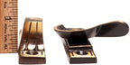 Renovators Supply Manufacturing Window Sash Lock 2.7 in. Solid Cast Brass Victorian Style Window Locks with Mounting Hardware