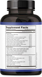Liver Detox & Colon Cleanse - 2X Stronger Cleanse - Liver Cleanse Detox & Repair - Colon Cleanser & Detox - Premium Liver Support Supplement - Men & Women - Vegan 90 Capsules