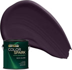 Rust-Oleum Color Spark Interior Paint and Primer in One, Semi-Gloss, Hocus Pocus, 1 Gallon