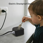 Outdoor Power Strip Weatherproof, KPQ IPX6 Waterproof Surge Protector Power Strip with 3 Outlets, 3 USB A, 6Ft Heavy Duty Extension Cord for Indoor Outdoor- UL FCC Listed